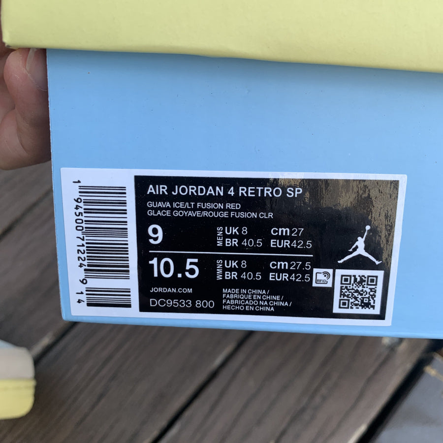 Air Jordan 4 x Union "Guava Ice" DC9533-800