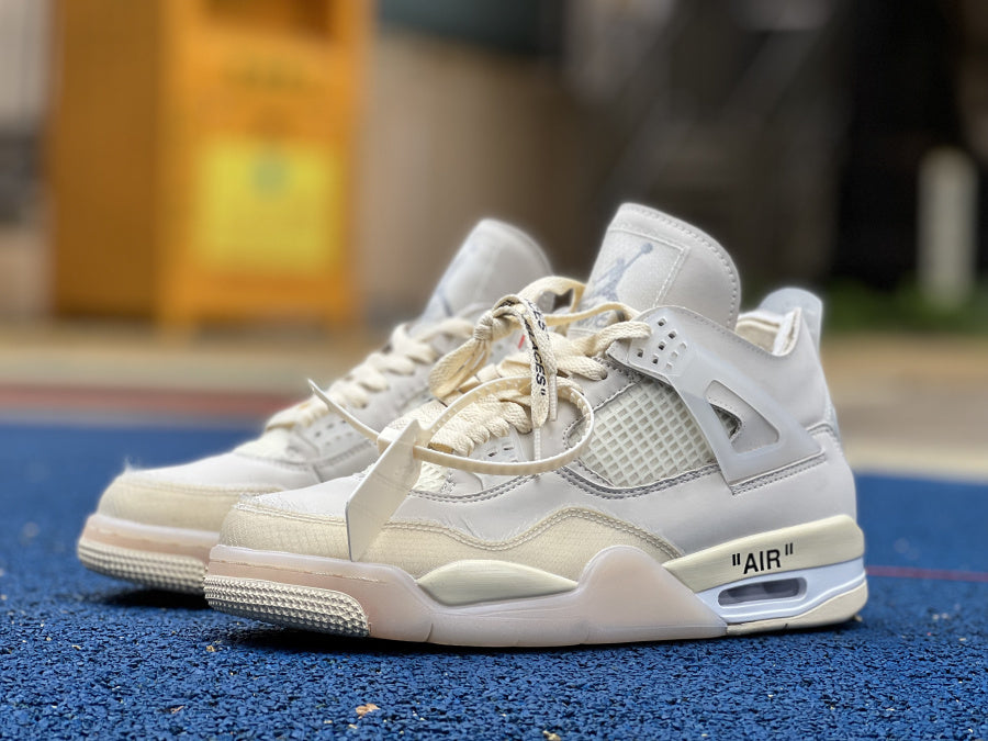 AirJordan 4 x Off-White  OW CV9388-100