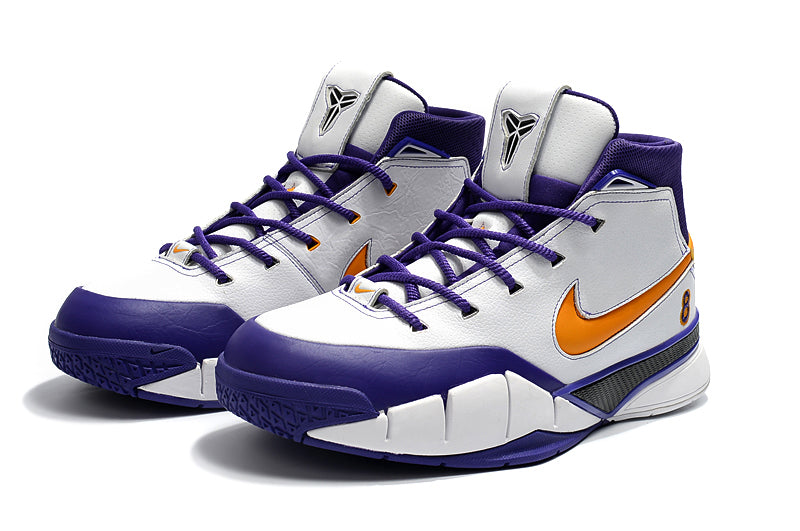 Nike Kobe 1 ホワイト/パープル Nike Kobe 1 Ankle High Protro 