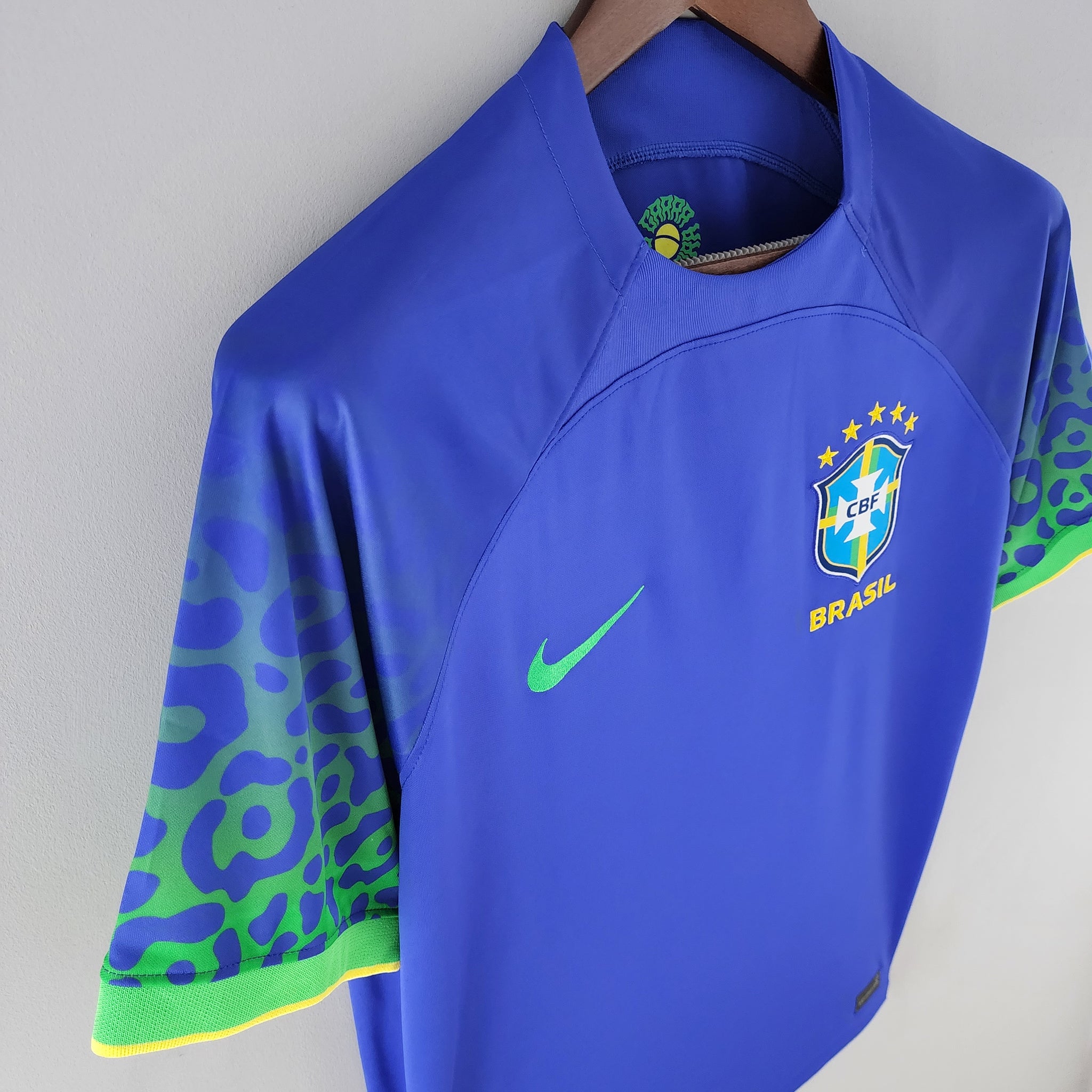 Camisa Nike Brasil I 2022/23 Torcedor Pro Adulto Azul - Boutique