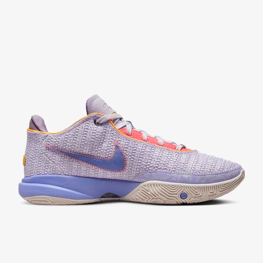 Nike purple online and gold