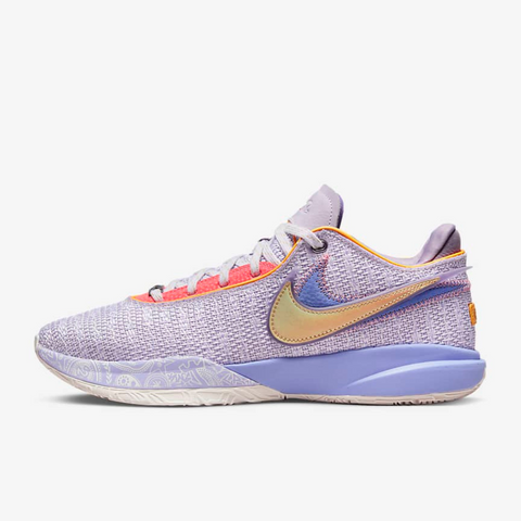 Nike purple and gold on sale