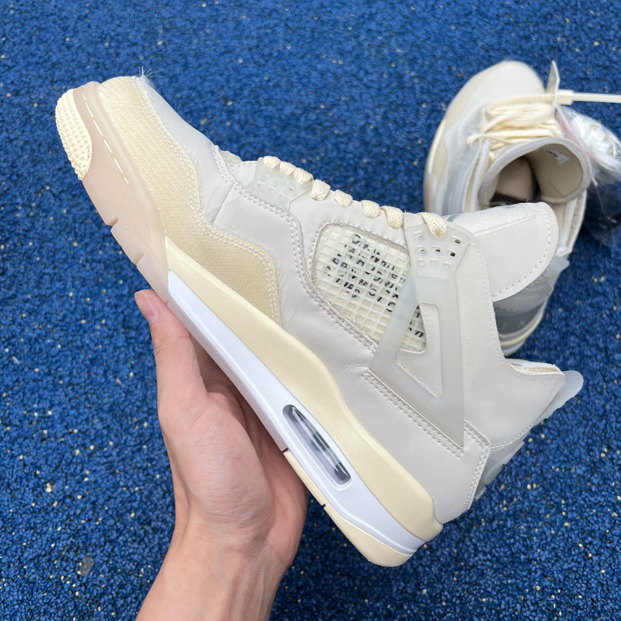 AirJordan 4 x Off-White  OW CV9388-100